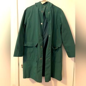 A New Day Women’s rain coat. XS. Green. In very good condition.